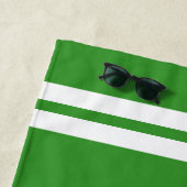 Serviette De Plage Football Custom Kids (En situation)