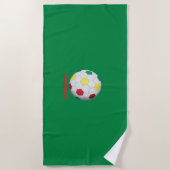 Serviette De Plage football sénégalais (Devant)