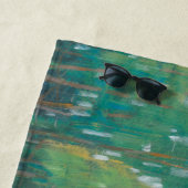 Serviette De Plage Forest Green II (En situation)