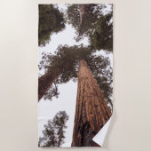 Serviette De Plage forêt, arbre (Devant)