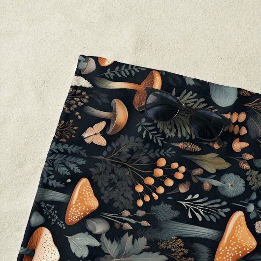 Serviette De Plage Forêt de Toadstool (En situation)