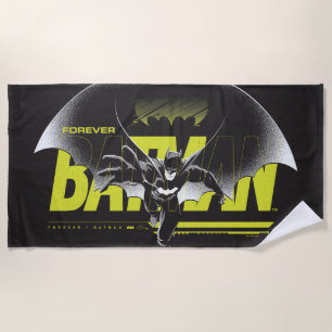 Serviette De Plage Forever Batman Atteindre Graphisme