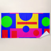 Formes géométriques colorées