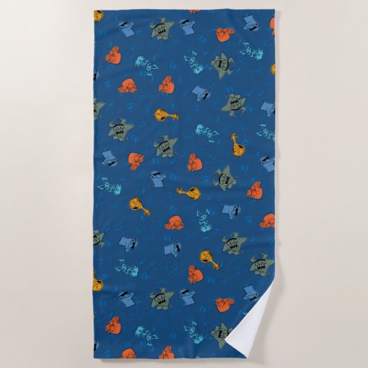 Serviette De Plage Foster's Home for Imaginary Friends | Pattern (Devant)