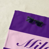 Serviette De Plage Fou de la gymnastique (En situation)