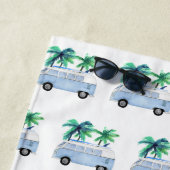 Serviette De Plage Fourgonnette de surf Gone Surfing (En situation)