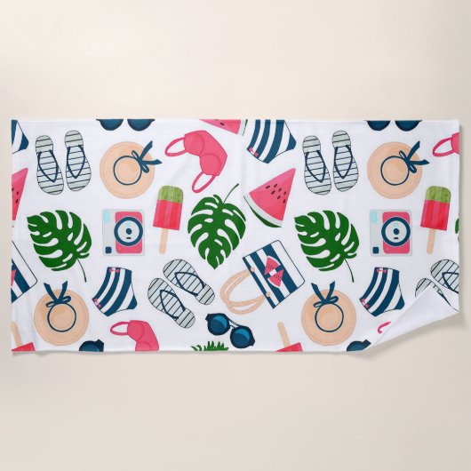 Serviette De Plage Fournitures de plage (Devant)