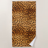 Serviette De Plage Fourrure animale Cheetah (Devant)