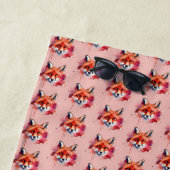 Serviette de plage Fox (En situation)