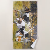 Serviette De Plage Foxhound (Devant)