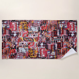 Serviette de plage – Fragmentation pulsée