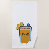 Serviette De Plage Fraîcheur d'été (Devant)
