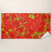 Serviette De Plage Fraises (Devant)