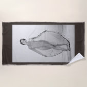 Serviette De Plage Francesca a Bella Ragazza, Belle fille italienne (Devant)