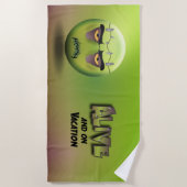 Serviette De Plage Frankenmoji (Devant)