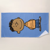Serviette De Plage Franklin Smiling (Devant)