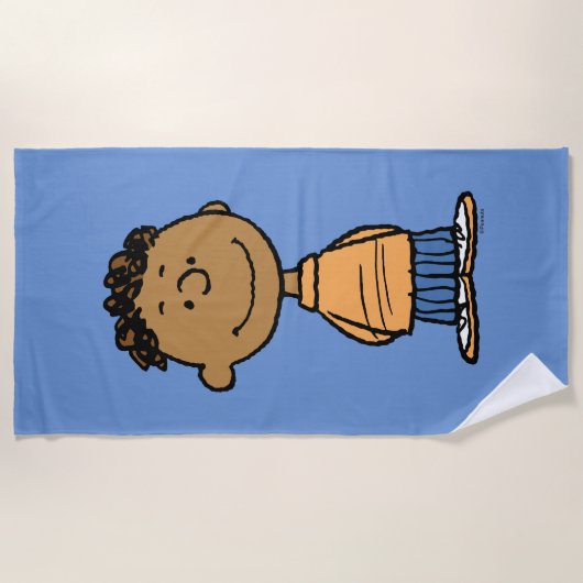 Serviette De Plage Franklin Smiling (Devant)