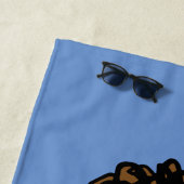 Serviette De Plage Franklin Smiling (En situation)