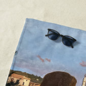 Serviette De Plage Frederic Bazille - La robe rose (En situation)