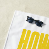 Serviette De Plage FRIENDS™ | Comment vas-tu ? (En situation)