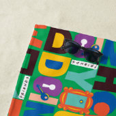 Serviette De Plage FRIENDS™ | Comment vas-tu Modèle Vif (En situation)