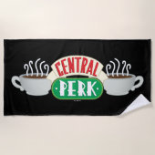 Serviette De Plage FRIENDS™ | Logo Central Perk (Devant)