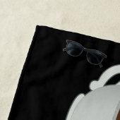 Serviette De Plage FRIENDS™ | Logo Central Perk (En situation)