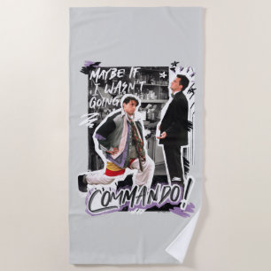 Serviette De Plage FRIENDS™ Peut-être que si je n'y allais pas à Co