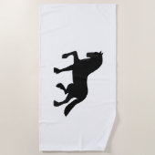 Serviette de plage Friesian (Devant)