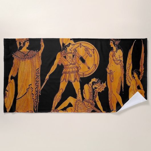 Serviette De Plage Frieze - Greece (Devant)