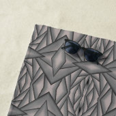 Serviette De Plage Frozen In Time Art Abstrait (En situation)