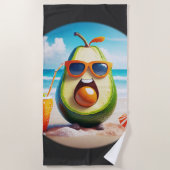 Serviette De Plage Fruit réfrigéré - Avocado (Devant)