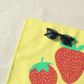 Serviette De Plage Fruité Fruity Fun Fun NOM PERSONNALISÉ (En situation)