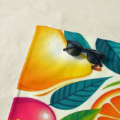 Serviette De Plage Fruits colorés (En situation)