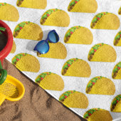 Serviette De Plage Fun Summer Taco Imprimer Motif