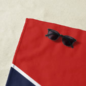 Serviette De Plage Funky White Plane Avion Pilote (En situation)