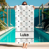 Serviette De Plage Funny Bears Kids