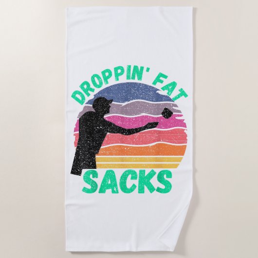 Serviette De Plage Funny Cornhole Team Cornhole Accessoires (Devant)