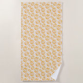 Serviette De Plage Funny Eyes Motif (Devant)