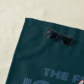 Serviette De Plage Fusées Mars Landing (En situation)