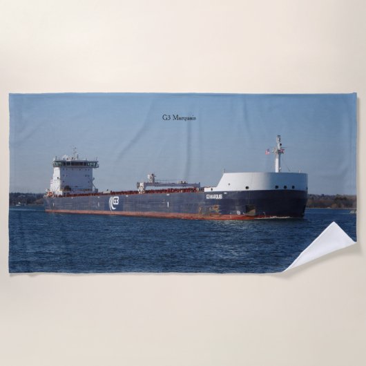 serviette de plage G3 Marquais (Devant)