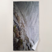 Serviette De Plage Galets Sur La Plage (Devant)