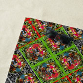 Serviette De Plage Galo de Barcelos, Portugal (En situation)