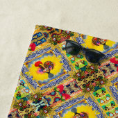 Serviette De Plage Galo de Barcelos, Portugal (En situation)