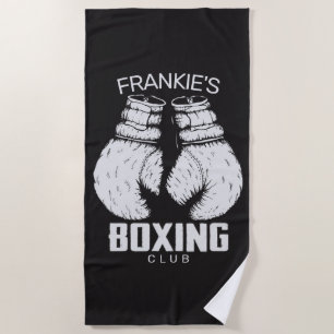 Serviette De Plage Gants de boxe club Boxer Gym Fighter
