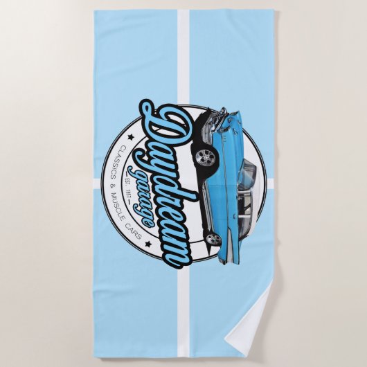 Serviette De Plage Garage Daydream (Devant)