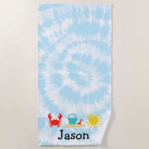 Serviette De Plage Garçons Tie Dye Beach Trio Beach Towel
