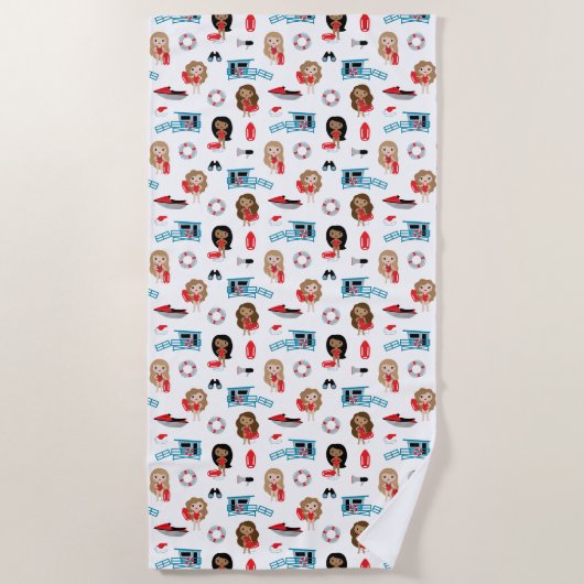 Serviette De Plage Gardien (Devant)