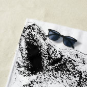 Serviette De Plage Gardien au repos (En situation)