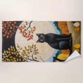 Serviette De Plage Gardien de minuit (Devant)